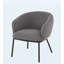 Fauteuil d'appoint moderne en velours côtelé-2069809173