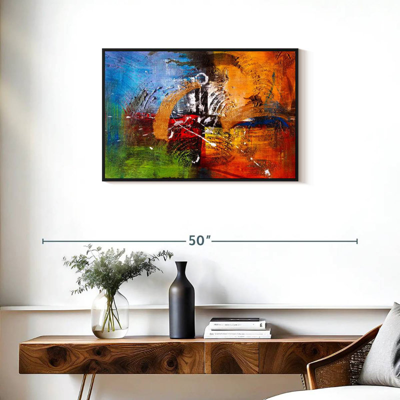 Avery Colorful Abstract, 21" H x 31" W