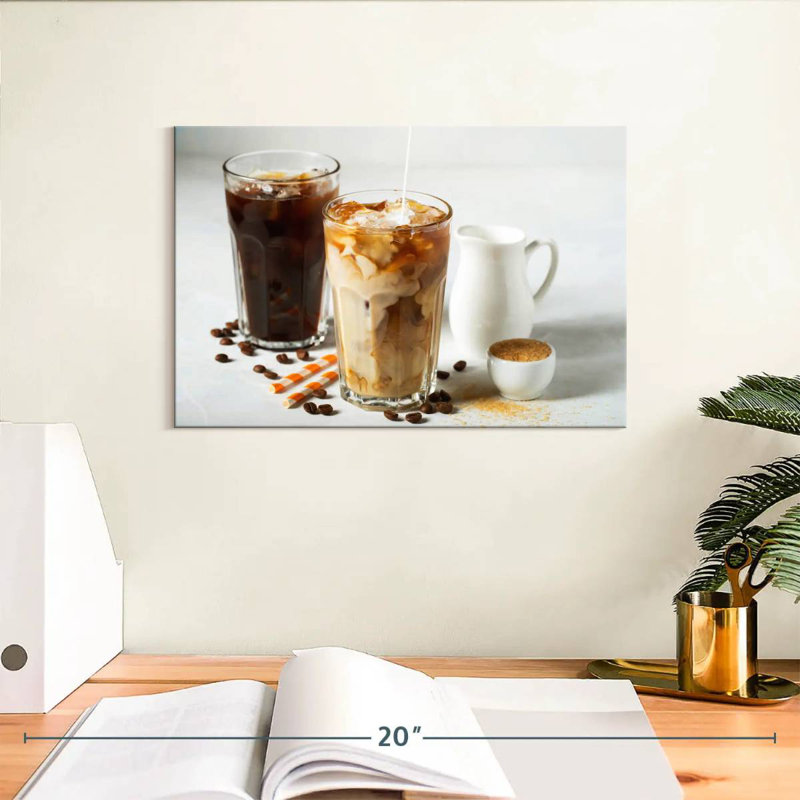 Yarlin Refreshing Cold Coffee, 8" H x 12" W