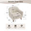 Fauteuil d'appoint rembourré moderne l 35 po Kaya-277022659