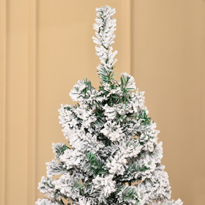 Easy to Assemble Fir Artificial Christmas Tree with Realistic Branches,LED Lights