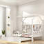 Lit en bois avec couchette et tablettes-64789073