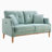 Upholstered 56.7'' Loveseat-1326545355
