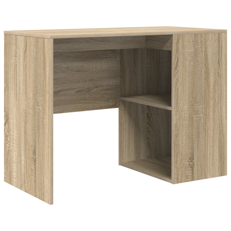 Writing Desk Engineered Wood Medium Writing Desk, Sonoma Oak
