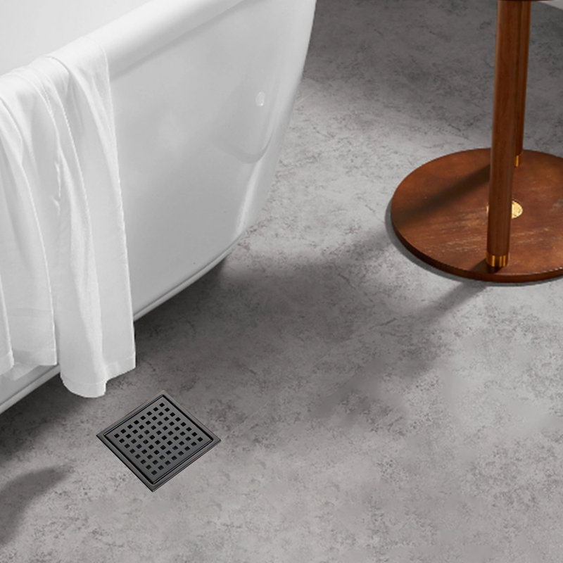 6'' W Grid, Oil Rubbed Bronze