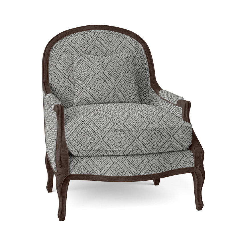 Adair Armchair, Tobacco, Perigold Iguazu Platinum