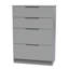 74 cm W Chest of 4 Drawers-493339674