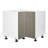 Quick Assemble Modern Style, Carbon Marine and Grey Nordic 36 in. Lazy Susan Base Kitchen Cabinet-40597418