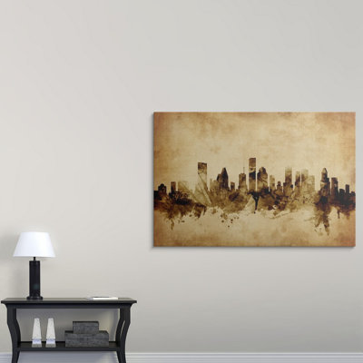 Francy " Houston Texas Skyline " by Michael Tompsett