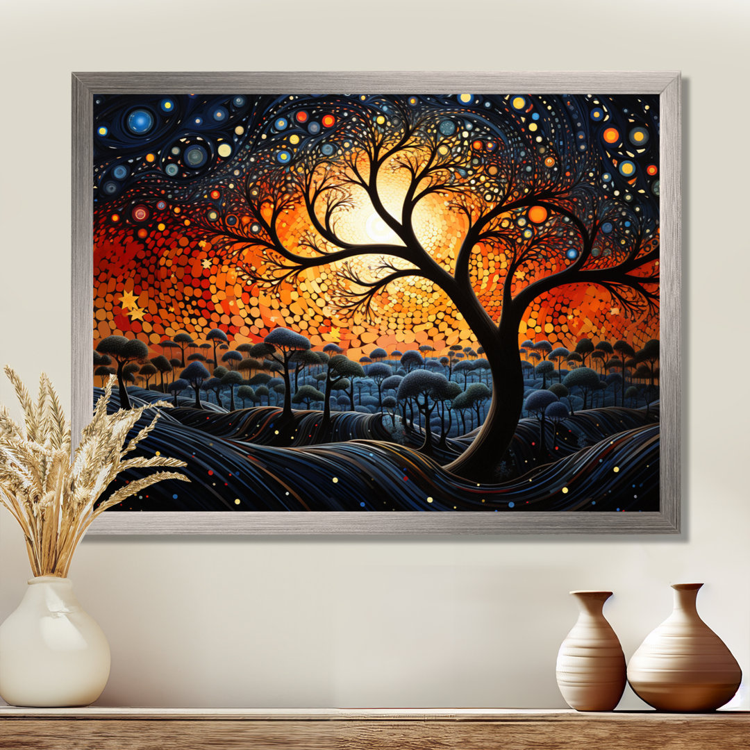 African American Art Soulful I - Africa Landscape Wall Decor Winston Porter