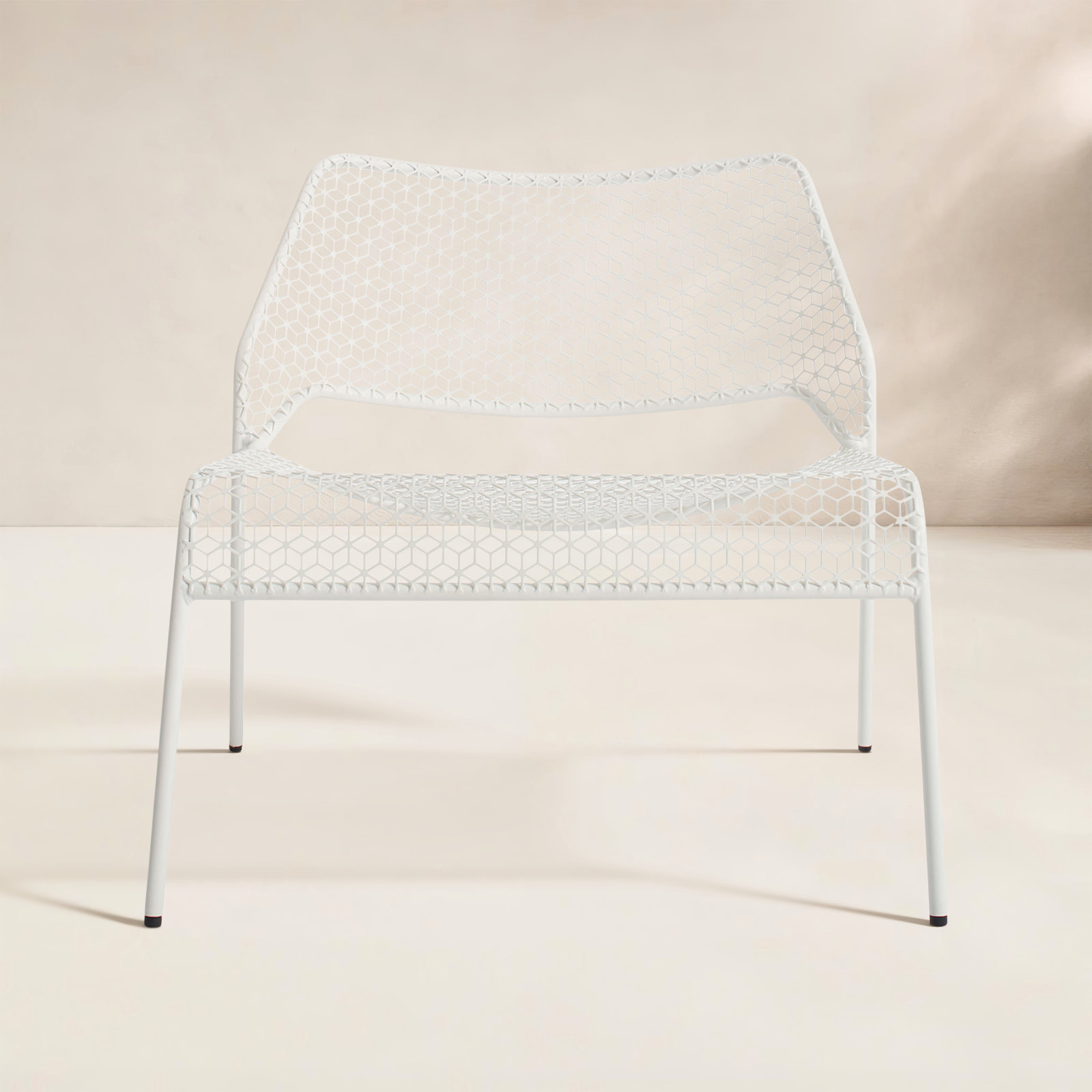 Hot Mesh Patio Lounge Chair, Off White