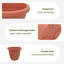 Round Flower Pot 6 Pcs Plastic-465710654-465710650