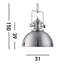Harpenden 1 - Light Dome Pendant-1649011105