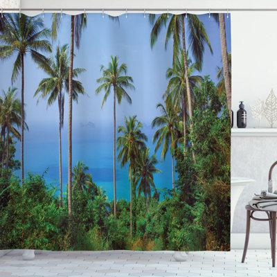 James-Martin Shower Curtain with Hooks Included