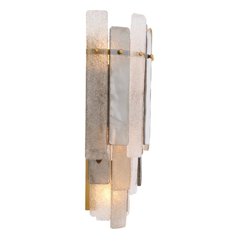 Wall Lamp Grayson Antique Brass Finish