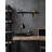 Rayne Red Oak Bracket Shelf Black-109561293