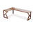  Walnut L-Shaped Solid Wood desks-108609705-108609709