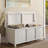 John Louis Home Solid Wood Open Top Storage Bench-98345963
