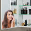 Armoire à pharmacie sans cadre avec miroir et 6 tablettes réglables l 50 po H 29,5 po-92324941