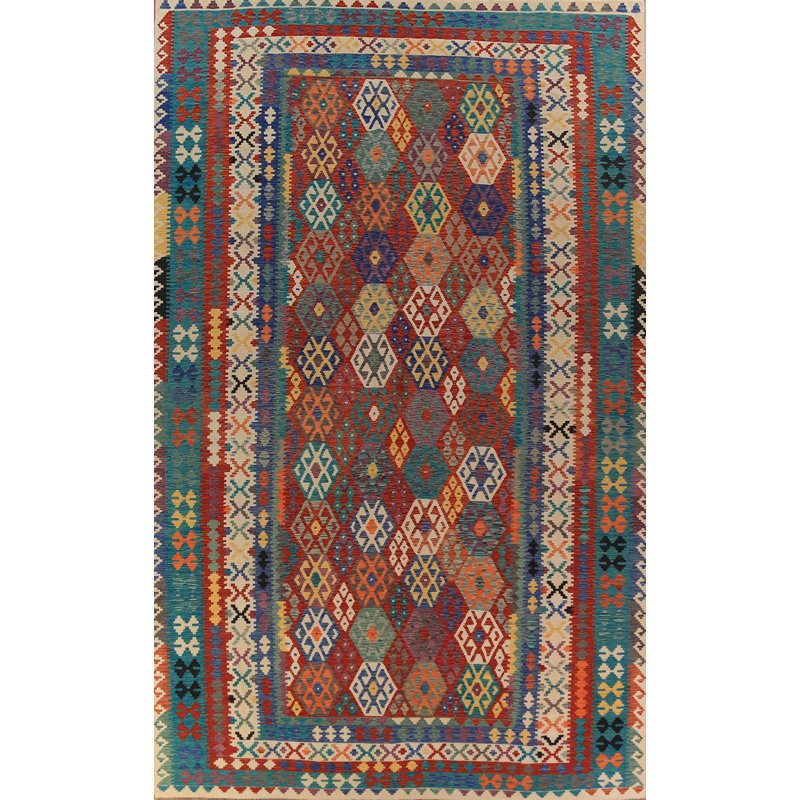Tapis oriental Kilim en laine All-Over