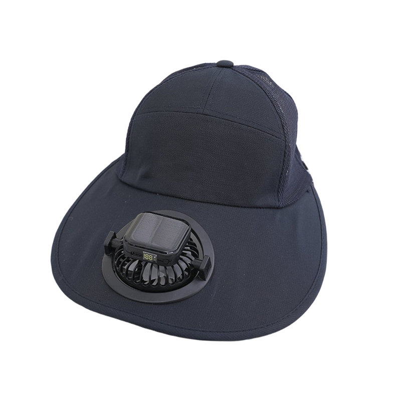 Chapeau de ventilateur solaire Kondieu, Navy