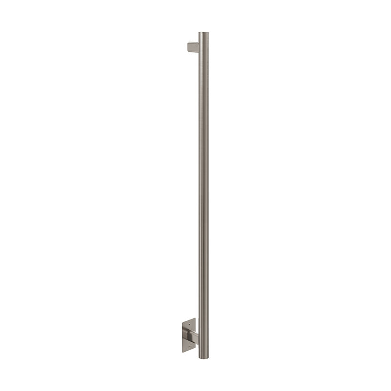 Chauffe-serviettes 48 po Como Electric, H 48 po x l 1,5 po x P 4 po, Nickel brossé