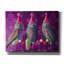  Art de fête sur toile, "Party Animals" par Heather Gauthier, 34 po x 26 po