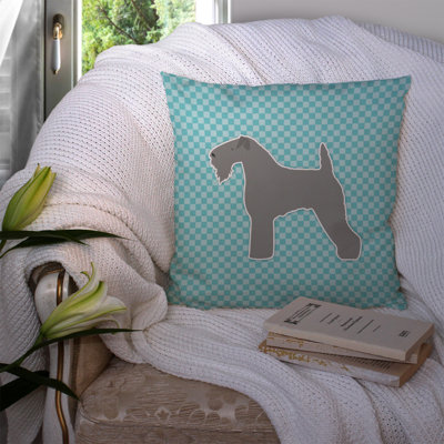 Kerry Terrier Solid Colour Throw Pillow