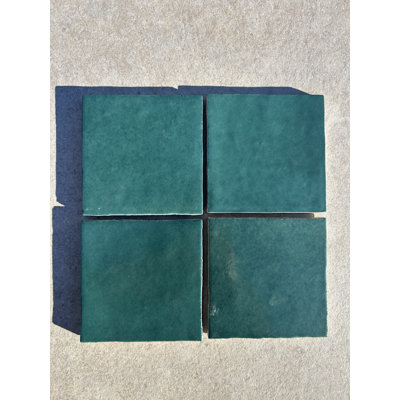 Melange Teal Wall Tiles 4X4