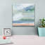 Art mural sur toile Dovecove «Lake Beach Blue» par Pamela Munger-960598471