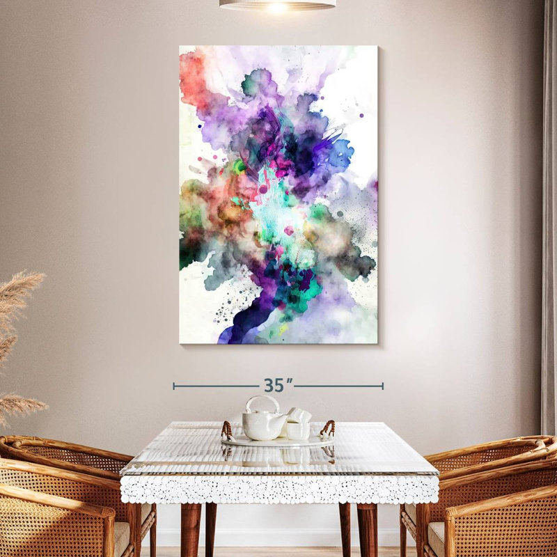 Avery Chromatic Symphony I, 51" H x 34" W