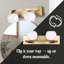 Honorina 6.5 In. 2 Light Gold Vanity With Opal Glass Shade