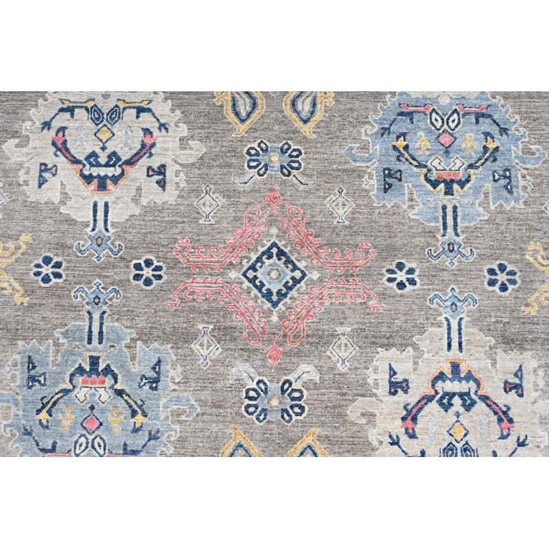 Transitional One-of-a-Kind Rectangle 9' X 11'11" Hand Knotted Area Rug