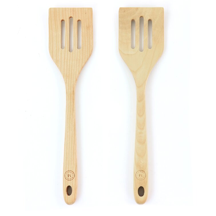 Martha Stewart Bainford 4-Piece Wooden Kitchen Tool Set - Ashwood