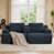 Chenille bleue marine sélectionné