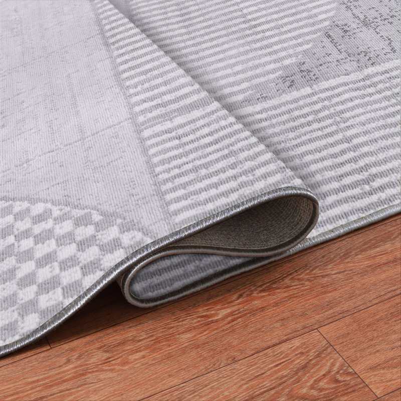 Low-Pile Rylan Rug, Rectangle 5'3" x 8'