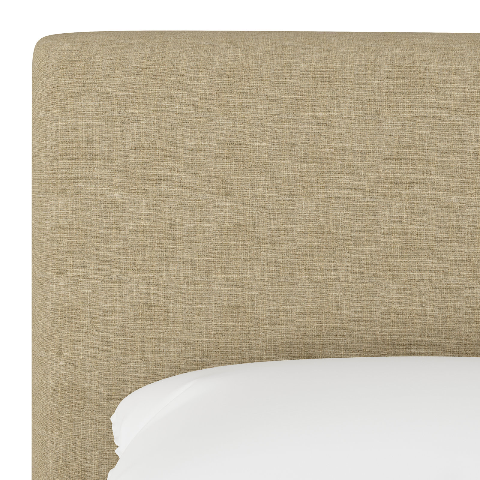 Eisley Upholstered Bed, Twin, Zuma Natural Textured Linen