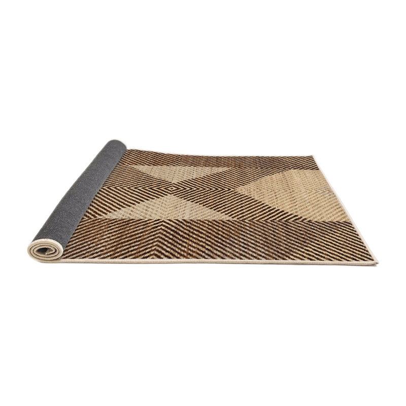 Tapis contemporain brun, Rectangle 8 pi x 12 pi