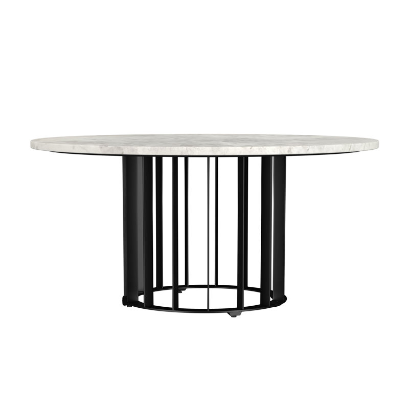 Table basse contemporaine 31,40 ", noir