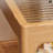 Soild Wood End Table With Led Light-1238154145