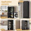 Armoire utilitaire 67 po H 67 po avec 2 portes et 4 tablettes réglables-5036214