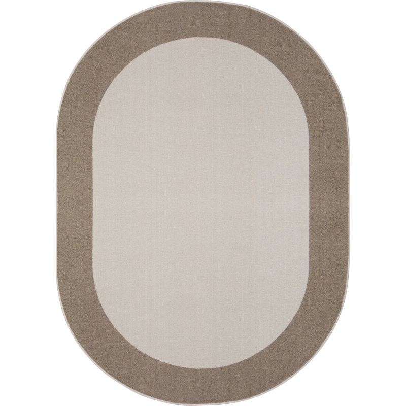 Easy Going by Joy Carpets Area Rug, Oval 5'4" x 7'8"