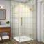 Cabine de douche sans cadre en verre transparent l 34 po x P 38 po x H 72 po Avalux GS-97320208