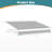 Patio Awning Fabric Replacement Sunshade Canopy for Retractable Awnings in Beige-100090532
