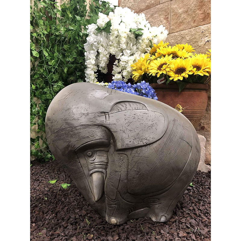 Figurine éléphant long pachyderm 1951 Autryville