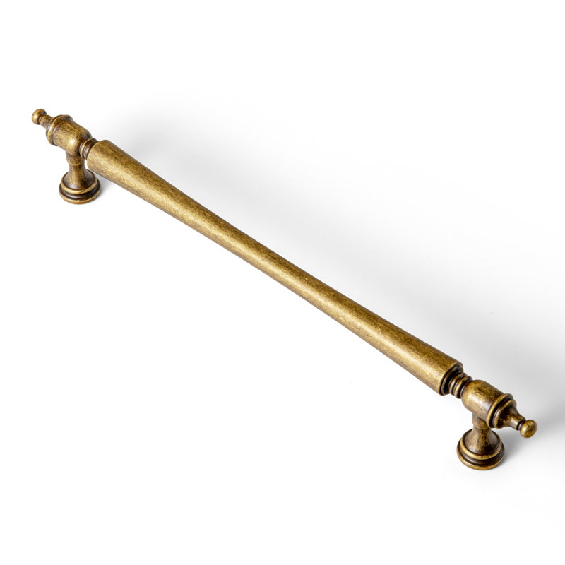 Ensemble de poignées de bar élégantes, 7.56", Laiton antique