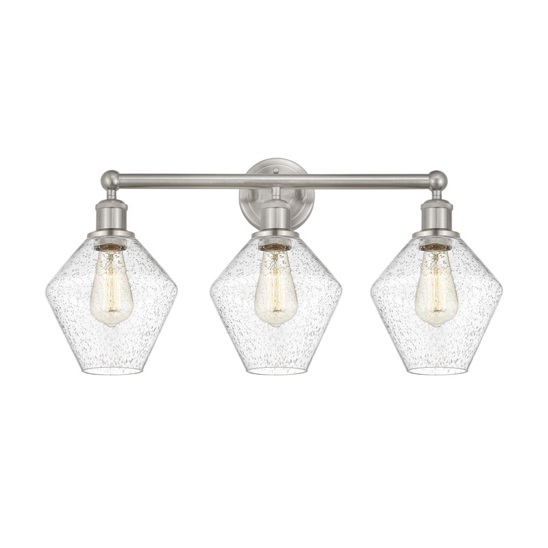 Amylea 3 - Light Dimmable Vanity Light, Satin Nickel