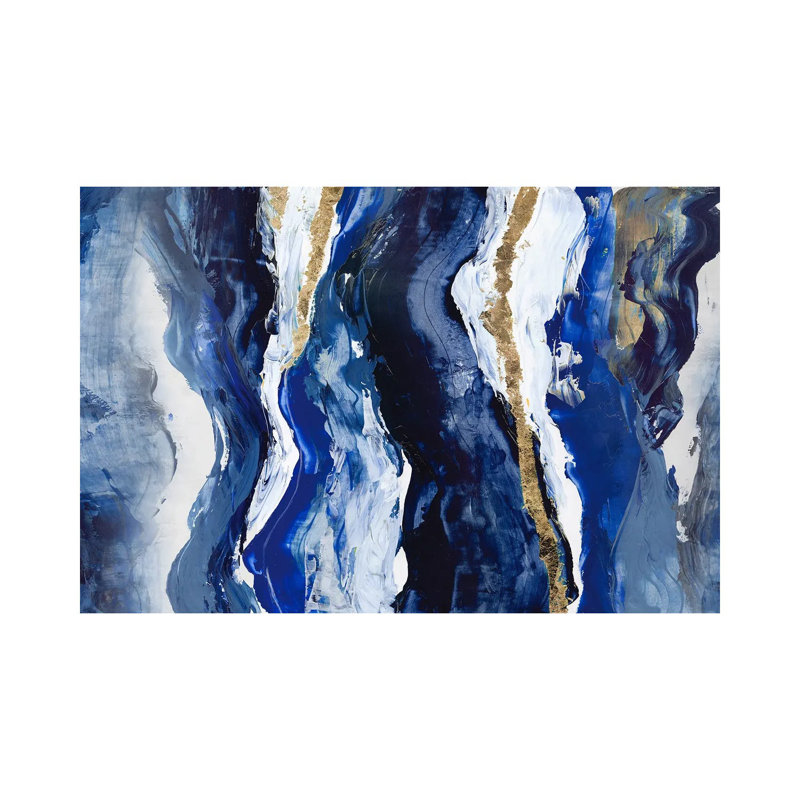 Effectus II, Blue, 8" H x 12" W