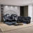 Jessmeet 3-Piece Power Reclining Sectional Set with Wireless Charging, Reading Lights & LED Lighting-249241751