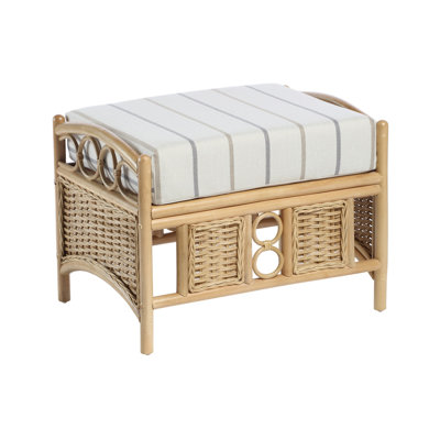 Thornby 63cm Wide Rectangle Striped Ottoman